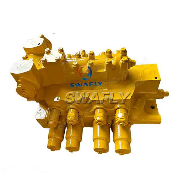 Komatsu PC1250 এক্সকাভেটর হাইড্রোলিক ডিস্ট্রিবিউশন ভালভ কন্ট্রোল ভালভ 709-14-94002 709-14-94001