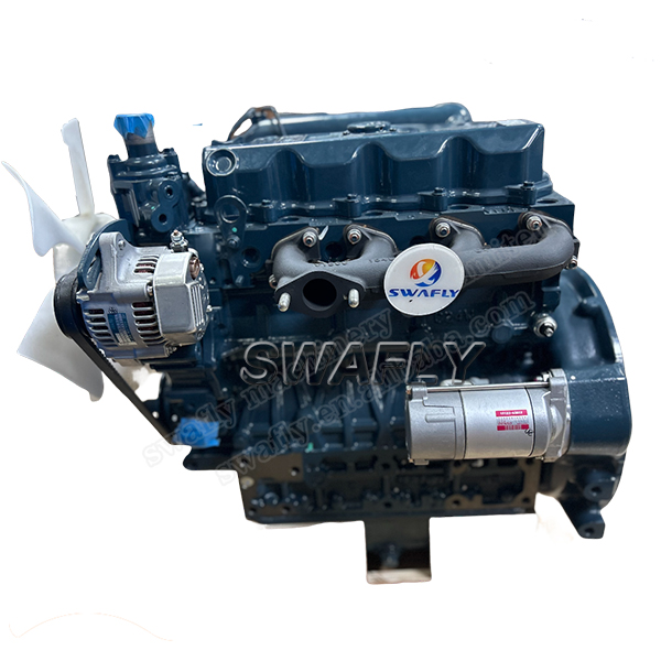 Kubota V2403-M-DI-E3B ইঞ্জিন 2600RPM 36KW