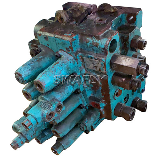 Kobelco SK120-5 SK120-3 SK120 এর জন্য প্রধান নিয়ন্ত্রণ ভালভ অ্যাসি